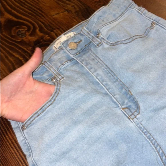 Women’s Francesca’s Harper Light Blue Skinny Jeans Size 25 - Picture 6 of 8